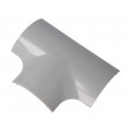 RDT-60; T-connector-cover; Colour: grey; Mat: ABS; UL94HB; KSS WIRING RDT-60; T-connector-cover; Colour: grey; Mat: ABS; UL94HB; KSS WIRING