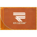 RE060-HP; Board: universal; single sided,prototyping; W: 100mm; L: 160mm; ROTH ELEKTRONIK GMBH RE060-HP; Board: universal; single sided,prototyping; W: 100mm; L: 160mm; ROTH ELEKTRONIK GMBH