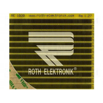 RE1020; Board: universal; single sided,prototyping; W: 90mm; L: 100mm; ROTH ELEKTRONIK GMBH RE1020; Board: universal; single sided,prototyping; W: 90mm; L: 100mm; ROTH ELEKTRONIK GMBH