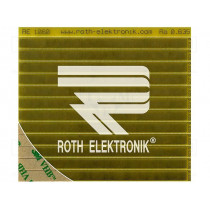 RE1060; Board: universal; single sided,prototyping; W: 90mm; L: 100mm; ROTH ELEKTRONIK GMBH RE1060; Board: universal; single sided,prototyping; W: 90mm; L: 100mm; ROTH ELEKTRONIK GMBH
