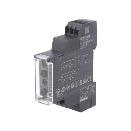 RE17LLBM; Timer; 0,1s÷100h; SSR; 700mA/230VDC/230VAC; 24÷240VAC; DIN; IP20; SCHNEIDER ELECTRIC