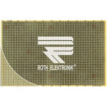 RE200-C3; Board: universal; single sided,prototyping; W: 100mm; L: 160mm; ROTH ELEKTRONIK GMBH RE200-C3; Board: universal; single sided,prototyping; W: 100mm; L: 160mm; ROTH ELEKTRONIK GMBH