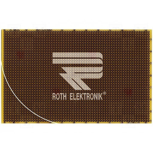 RE200-LFDS; Board: universal; double sided,prototyping; W: 100mm; L: 160mm; ROTH ELEKTRONIK GMBH RE200-LFDS; Board: universal; double sided,prototyping; W: 100mm; L: 160mm; ROTH ELEKTRONIK GMBH
