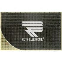 RE210-S1; Board: universal; single sided,prototyping; W: 100mm; L: 160mm; ROTH ELEKTRONIK GMBH RE210-S1; Board: universal; single sided,prototyping; W: 100mm; L: 160mm; ROTH ELEKTRONIK GMBH