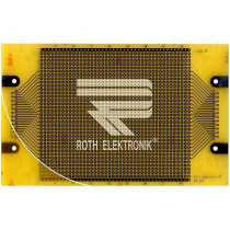 RE225-LF; Board: universal; eurocard,single sided,prototyping; W: 100mm; ROTH ELEKTRONIK GMBH