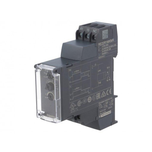 RE22R1MKMR; Timer; 0,05s÷300s; SPDT; 250VAC/5A; 24÷240VAC; 24÷240VDC; DIN; IP20; SCHNEIDER ELECTRIC