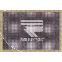 RE233-LF; Board: universal; double sided,prototyping; W: 114.3mm; L: 165.1mm; ROTH ELEKTRONIK GMBH