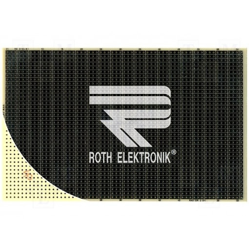 RE310-S1; Board: universal; single sided,prototyping; W: 100mm; L: 160mm; ROTH ELEKTRONIK GMBH