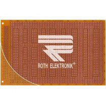 RE315-HP; Board: universal; single sided,prototyping; W: 100mm; L: 160mm; ROTH ELEKTRONIK GMBH