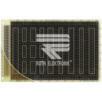 RE315-LF; Board: universal; single sided,prototyping; W: 100mm; L: 160mm; ROTH ELEKTRONIK GMBH