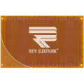 RE318-HP; Board: universal; single sided,prototyping; W: 100mm; L: 160mm; ROTH ELEKTRONIK GMBH