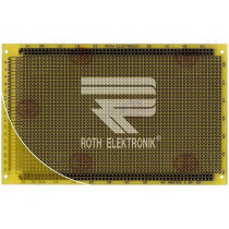 RE318-LF; Board: universal; single sided,prototyping; W: 100mm; L: 160mm; ROTH ELEKTRONIK GMBH