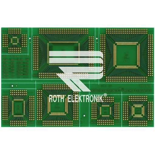 RE470; Board: universal; double sided,multiadapter; W: 123mm; L: 203mm; ROTH ELEKTRONIK GMBH