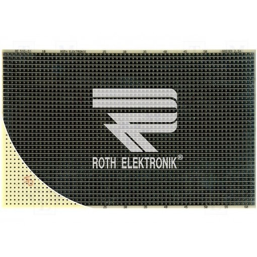 RE510-S1; Board: universal; single sided,prototyping; W: 100mm; L: 160mm; ROTH ELEKTRONIK GMBH