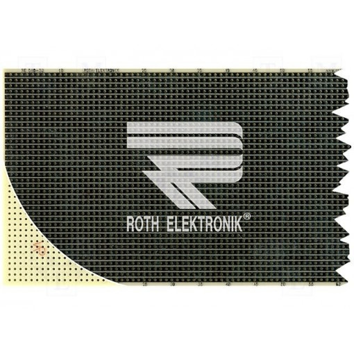 RE510-S2; Board: universal; single sided,prototyping; W: 100mm; L: 220mm; ROTH ELEKTRONIK GMBH