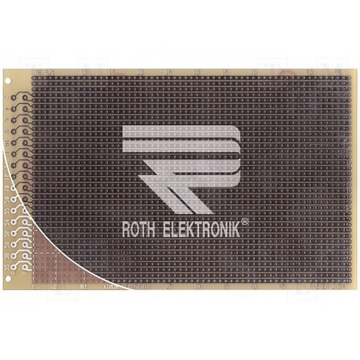 RE521-LF; Board: universal; single sided,prototyping; W: 100mm; L: 160mm; ROTH ELEKTRONIK GMBH