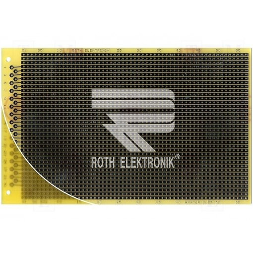 RE522-LF; Board: universal; single sided,prototyping; W: 100mm; L: 160mm; ROTH ELEKTRONIK GMBH