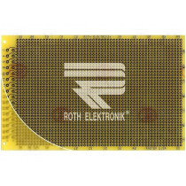 RE525-LF; Board: universal; single sided; W: 100mm; L: 160mm; ROTH ELEKTRONIK GMBH