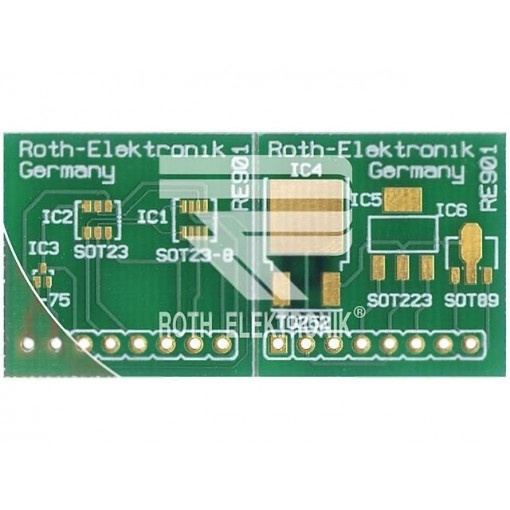 RE901; Board: universal; multiadapter; W: 22.8mm; L: 46.72mm; ROTH ELEKTRONIK GMBH