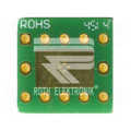 RE913; Board: universal; multiadapter; W: 12.5mm; L: 12.5mm; DFN10,eMSOP10; ROTH ELEKTRONIK GMBH