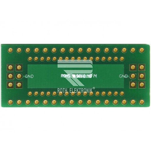 RE916; Board: universal; multiadapter; W: 43.18mm; L: 18.42mm; SDIP32; ROTH ELEKTRONIK GMBH