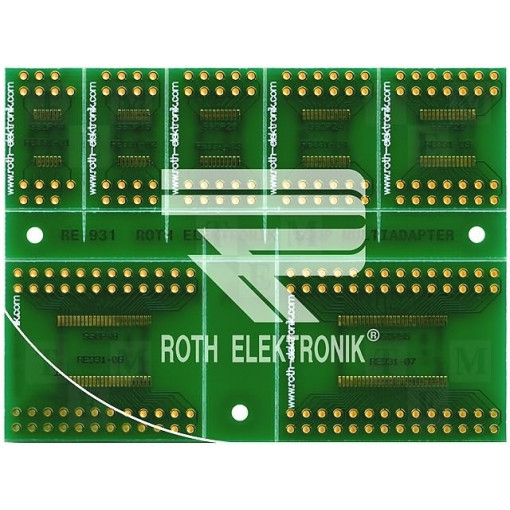 RE931; Board: universal; multiadapter; W: 61.4mm; L: 81.7mm; ROTH ELEKTRONIK GMBH