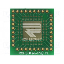 RE934-04E; Board: universal; multiadapter; W: 26.67mm; L: 28.57mm; QFP32; ROTH ELEKTRONIK GMBH