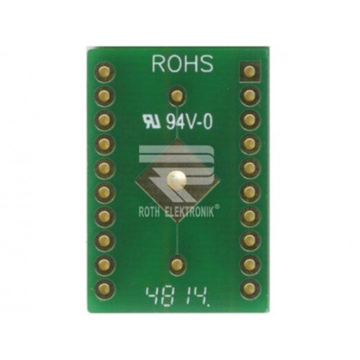 RE935-05R; Board: universal; multiadapter; W: 19.05mm; L: 27.94mm; QFN20; ROTH ELEKTRONIK GMBH