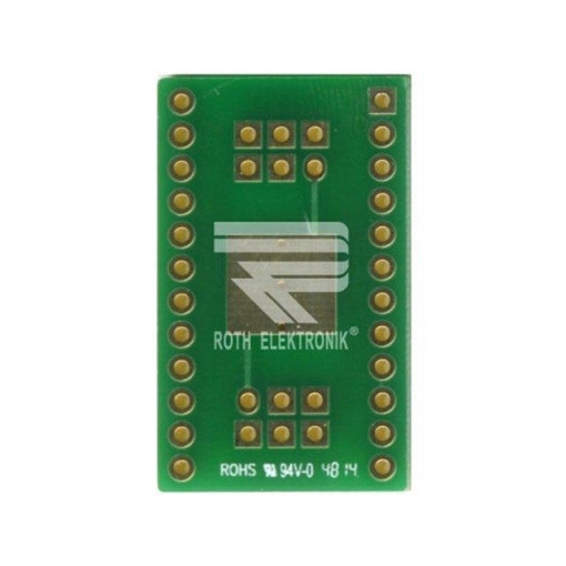 RE936-08; Board: universal; multiadapter; W: 19.05mm; L: 31.75mm; ROTH ELEKTRONIK GMBH