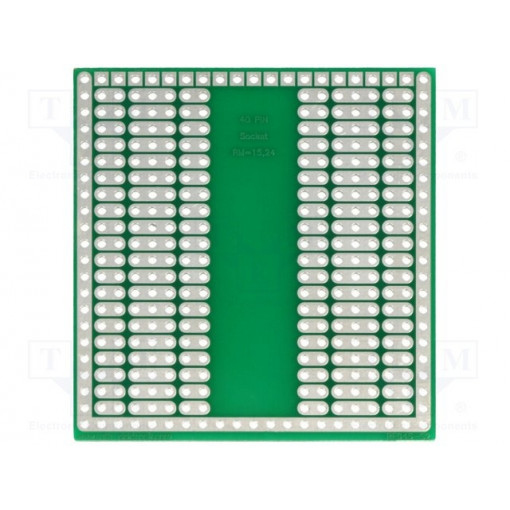RE945-S2; Board: universal; single sided,prototyping; W: 54.61mm; L: 57.78mm; ROTH ELEKTRONIK GMBH