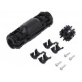 435-01652; Gel cable joint; RELICON; polyamide; IP68; black; Y: 100mm; X: 24mm; HELLERMANNTYTON 435-01652; Gel cable joint; RELICON; polyamide; IP68; black; Y: 100mm; X: 24mm; HELLERMANNTYTON