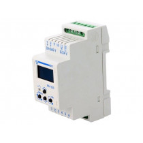 REV-303 PL; Programmable time switch; Range: 1 year; SPDT; 24÷265VAC; 8÷24VDC; NOVATEK ELECTRO