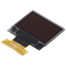 REX009664AWPP3N00000; Display: OLED; graphical; 96x64; Dim: 24.9x22.95x1.65mm; white; RAYSTAR OPTRONICS