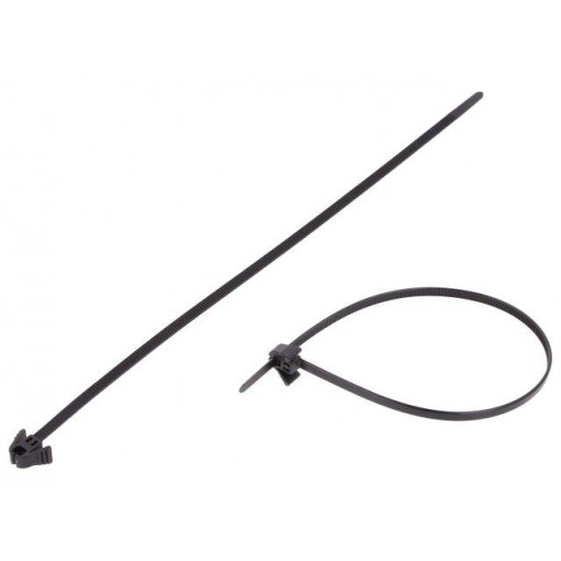 115-40300; Cable tie; multi use,inside serrated with release mechanism; HELLERMANNTYTON