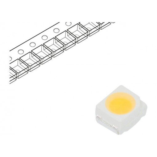 RF-INMA30DS-EE-F; LED; SMD; 3528,PLCC2; white warm; 3500÷5300mcd; 2750-3350K; 70; REFOND