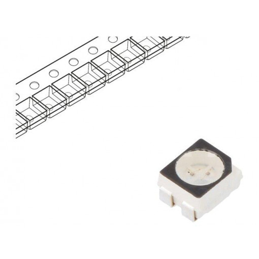 RF-P2RA30BS-B51(WE); LED; SMD; 3528,PLCC4; yellow/yellow green; 3.5x2.8x1.9mm; 120°; REFOND