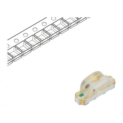 RF-P3S115TS-B49; LED; SMD; 1204; yellow/green; 3.2x1x1.48mm; 140°; 1.8÷2.4/3÷3.4V; REFOND