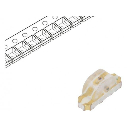 RF-P3S115TS-B51; LED; SMD; 1204; yellow/yellow green; 3.2x1x1.48mm; 140°; 20mA; REFOND