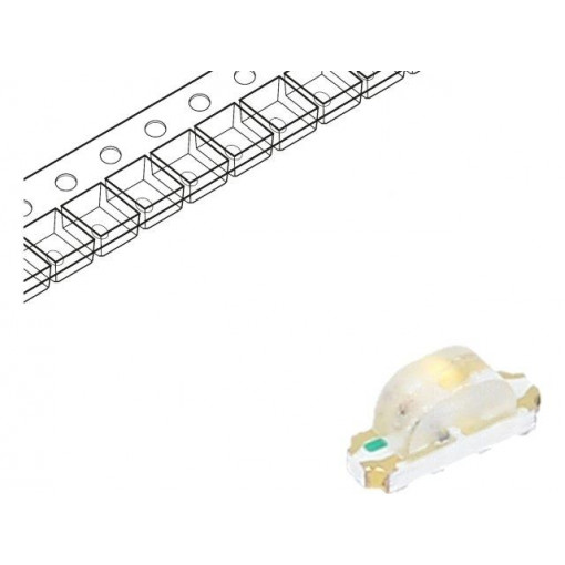 RF-P3S115TS-B52; LED; SMD; 1204; red/yellow; 3.2x1x1.48mm; 140°; 1.8÷2.4/1.8÷2.4V; REFOND