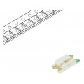 RF-YUS150TS-AE; LED; SMD; 1206; yellow; 90÷260mcd; 3.2x1.6x0.7mm; 140°; 1.8÷2.4V; REFOND