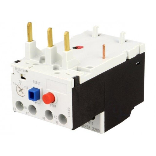 RF383200; Thermal relay; Series: RF38; Leads: screw terminals; 24÷32A; LOVATO ELECTRIC RF383200; Thermal relay; Series: RF38; Leads: screw terminals; 24÷32A; LOVATO ELECTRIC
