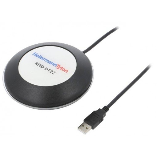 556-00702; Device: RFID reader; Interface: HID,USB; 0÷55°C; 13.56MHz; HELLERMANNTYTON