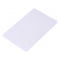 PVC WHITE CARD NTAG213 THERMAL S/N; RFID Card; 86x54x0.8mm; f: 13,56MHz; Range: 90mm; ISO 14443A; GOODWIN