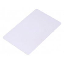 PVC WHITE CARD NTAG213 THERMAL S/N; RFID Card; 86x54x0.8mm; f: 13,56MHz; Range: 90mm; ISO 14443A; GOODWIN