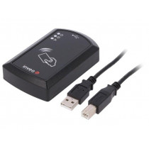 RFID USB DESK UNI; RFID reader; antenna,piezo buzzer,LED status indicator; USB; 5V; INVEO