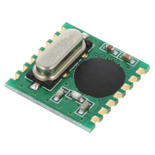RFM01-433S1; Module: RF; FM receiver; FSK; 433.92MHz; SPI; -109dBm; 2.2÷5.4VDC; HOPE MICROELECTRONICS RFM01-433S1; Module: RF; FM receiver; FSK; 433.92MHz; SPI; -109dBm; 2.2÷5.4VDC; HOPE MICROELECTRONICS