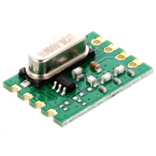 RFM110-433S1; Module: RF; FM transmitter; OOK; 240÷480MHz; 1.8÷3.6VDC; 13dBm; HOPE MICROELECTRONICS RFM110-433S1; Module: RF; FM transmitter; OOK; 240÷480MHz; 1.8÷3.6VDC; 13dBm; HOPE MICROELECTRONICS
