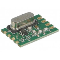 RFM119W-868S1; Module: RF; FM transmitter; FSK,GFSK,OOK; 868MHz; I2C; 1.8÷3.6VDC; HOPE MICROELECTRONICS