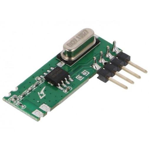 RFM210LCF-433D; Module: RF; AM receiver; ASK,OOK; 433.92MHz; -114dBm; 1.8÷3.6VDC; HOPE MICROELECTRONICS