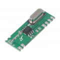 RFM210LCF-433S1; Module: RF; AM receiver; ASK,OOK; 433.92MHz; -114dBm; 1.8÷3.6VDC; HOPE MICROELECTRONICS